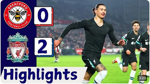 "Brentford vs Liverpool | Intense Match Highlights!"