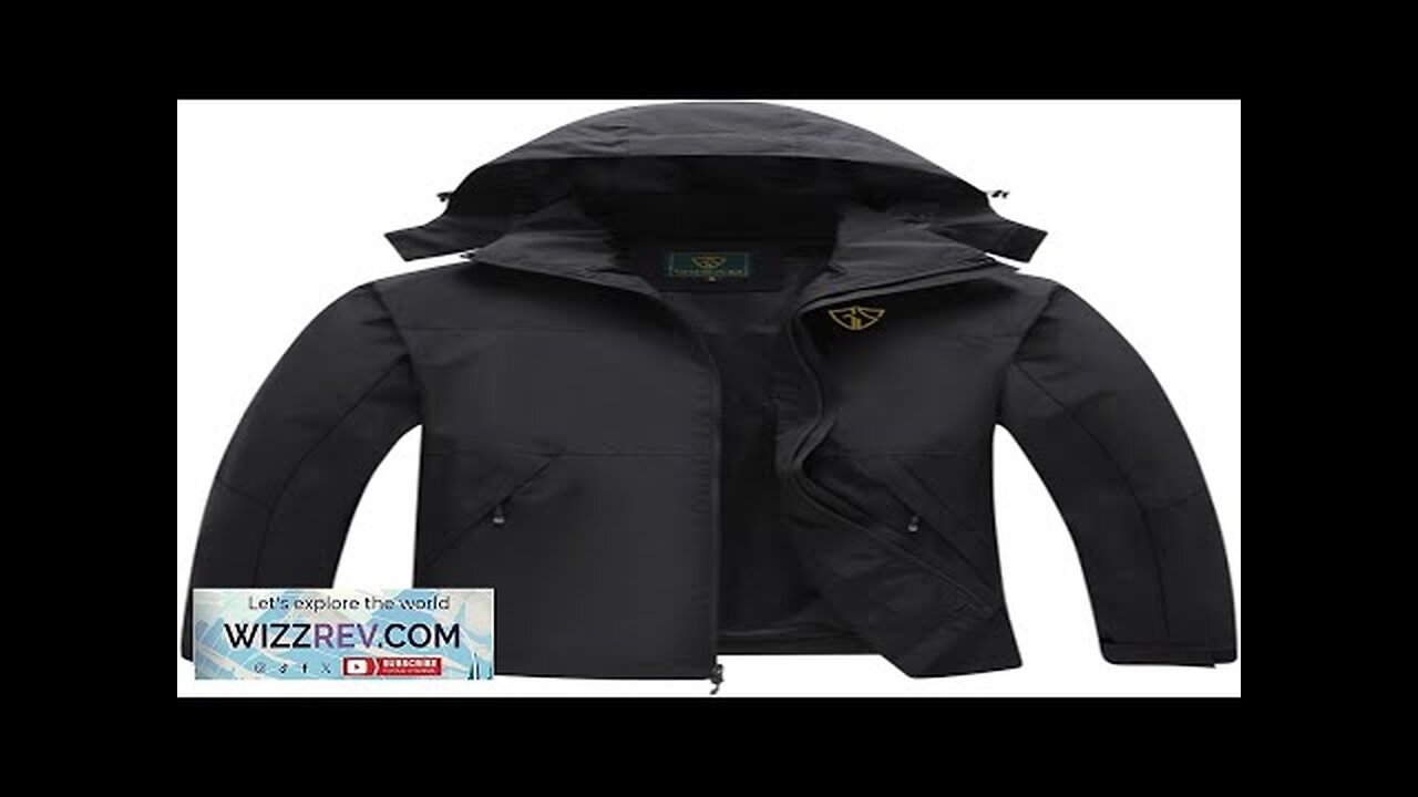 GIISAM Rain Jacket for Men Mens Waterproof Raincoat Lightweight Rain Jackets Outdoor Review