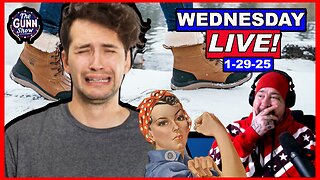 LIVE: Libtards and SOYBOYS Use Hashtag #CuteWinterBoots to Plan Revolution | The Gunn Show (1/29/25)