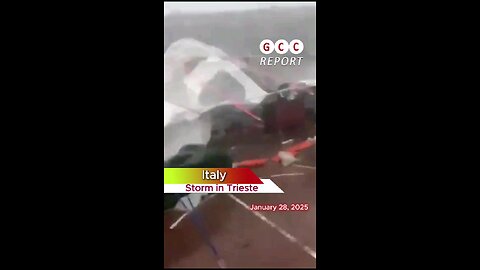 #Italy #Trieste #Storm #Weather #News #climate #destruction #anomaly #climatecrisis #weathe