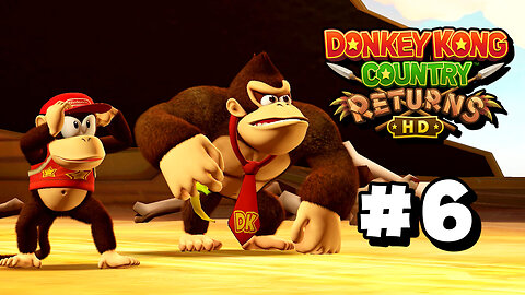 Donkey Kong Country Returns HD - World 6 - Cliff!