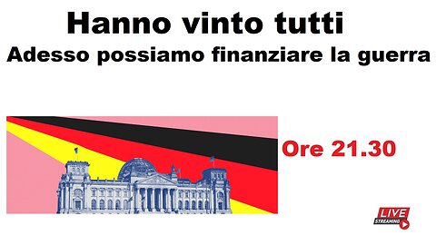 Hanno vinto tutti - Adesso possiamo finanziare la guerra