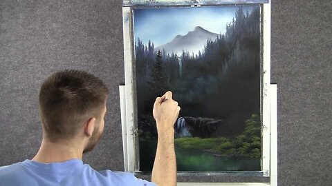 Paint with Kevin Hill - Peaceful Waterfalls