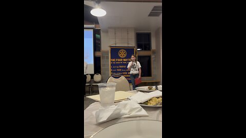 Grace addresses Rotary Club