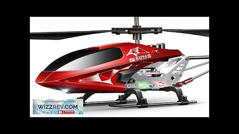 S107H-E RC Helicopter with Altitude Hold 3.5 Channel Gyro Stabilizer Review