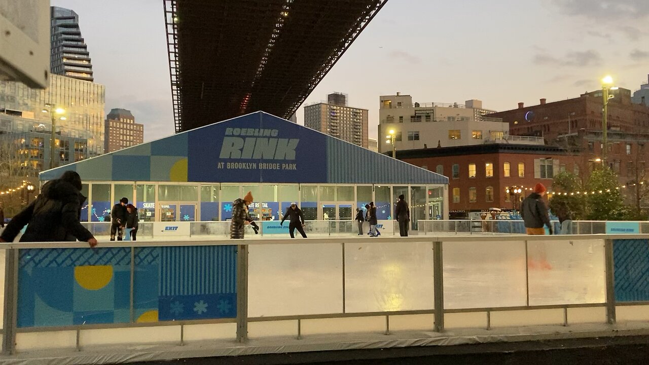 Walking Brooklyn: Roebling Rink & Timeout Rooftop