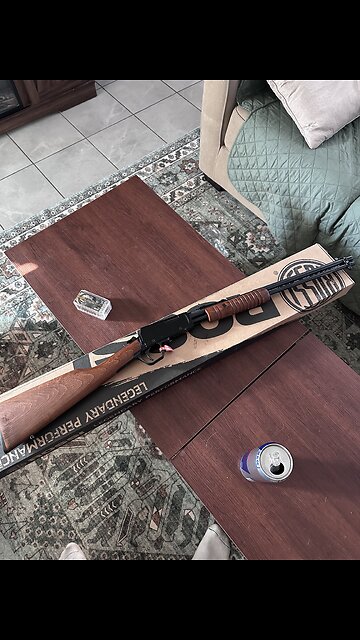 Pump action 22MAGNUM Gallery gun