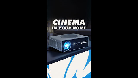 4K Android Projector with 1080P Full HD