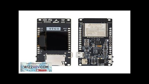 LILYGO® T2 ESP32 WiFi Bluetooth Wireless Module with 0.95 Inch OLED SSD1331 Review