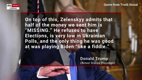 JD Vance's harsh warning to Zelenskyy for 'badmouthing' Trump.
