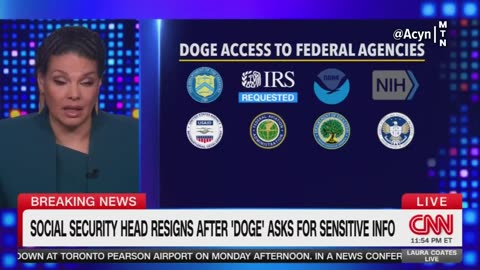 CNN: The acting head of the social security administration has resigned.