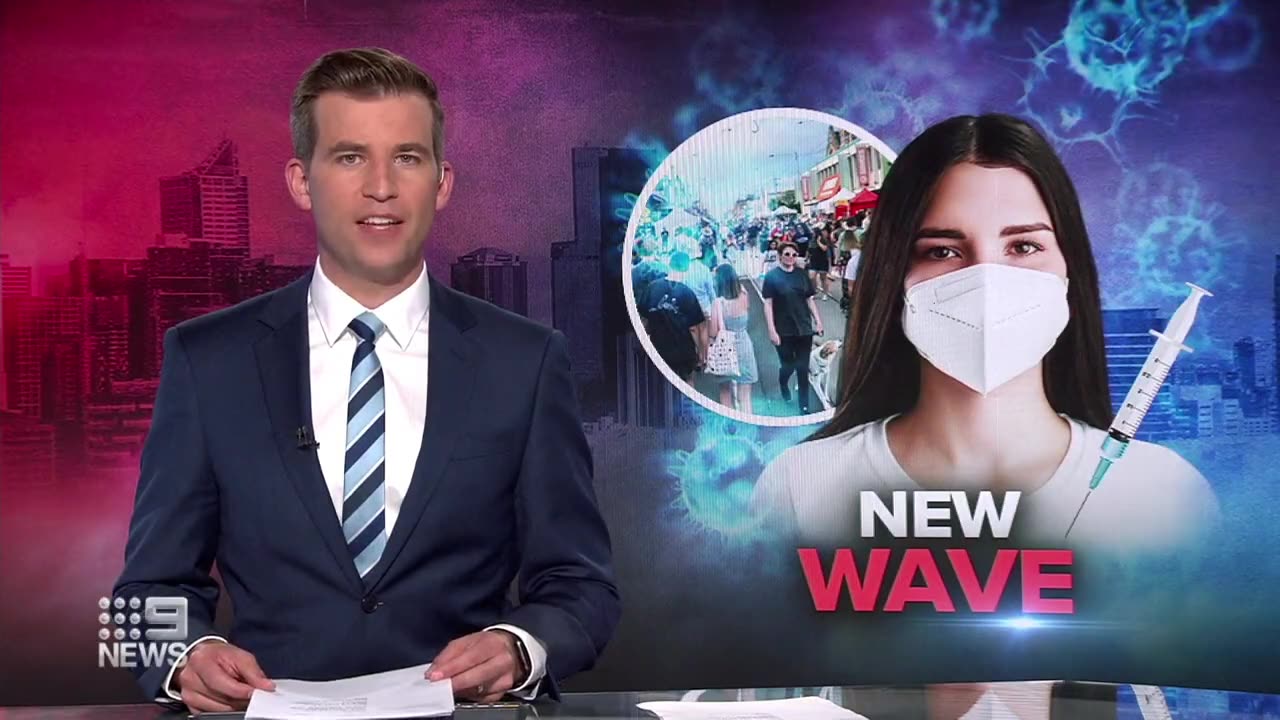 Channel Nine Australia Covid Propaganda