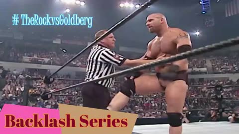 FULL MATCH - The Rock vs. Goldberg: Backlash