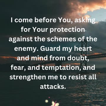 Prayer for Spiritual Warfare Prayers