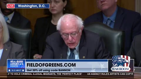 BERNIE TRIES TO RIP RFK ON VACCINE STATEMENTS