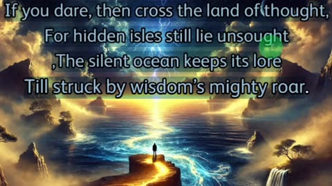 To The Psychologist by Allama Iqbal