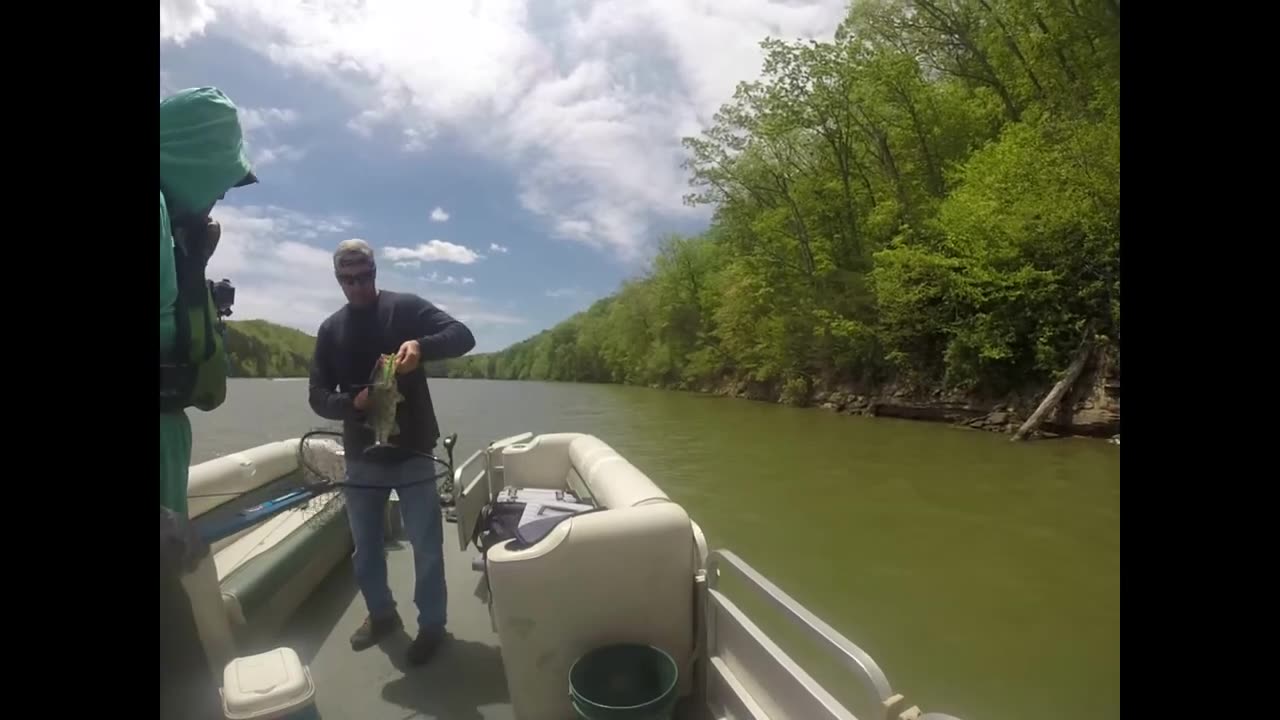 Fishing in Kentucky is like Grouse Hunting