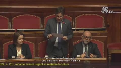 Paganella - Intervento in Senato (19.02.25)