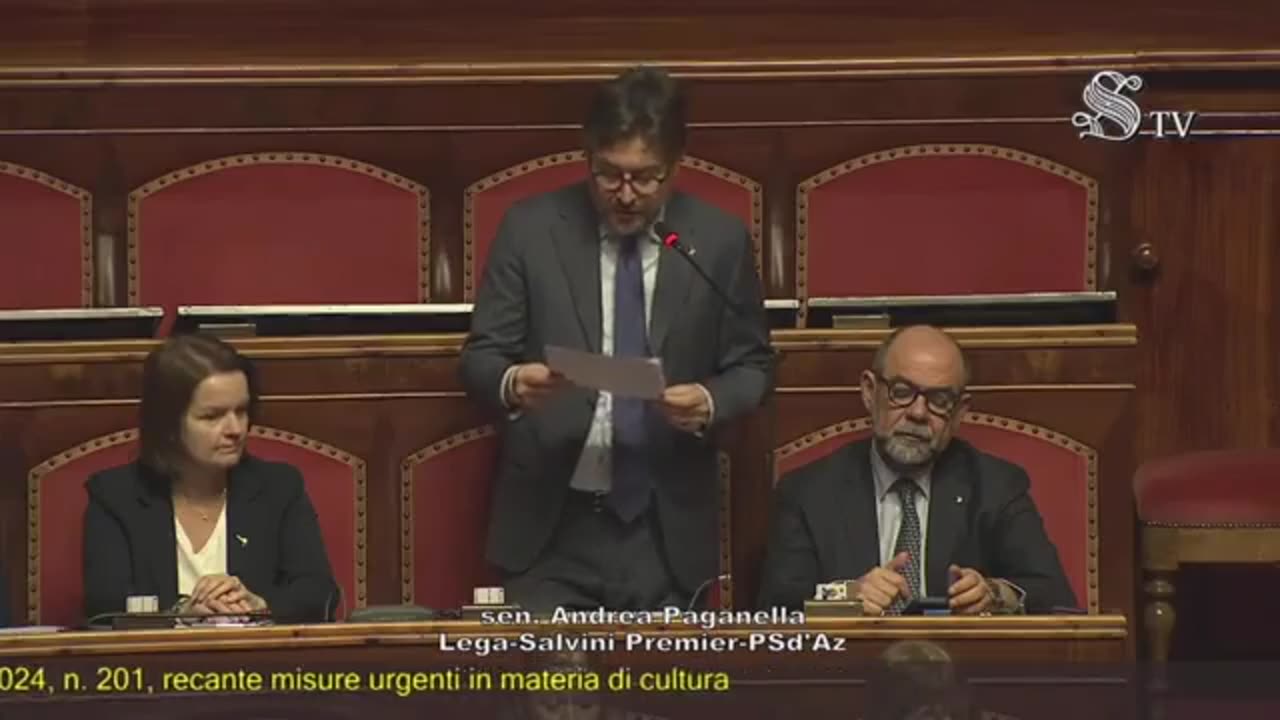 Paganella - Intervento in Senato (19.02.25)