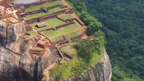 Natural view in sigiriya