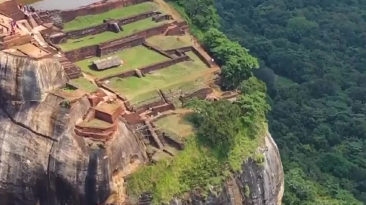 Natural view in sigiriya