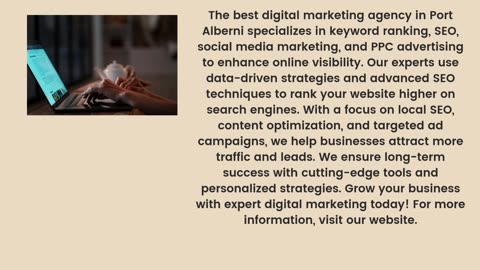 BEST DIGITAL MARKETING AGENCY IN PORT ALBERNI