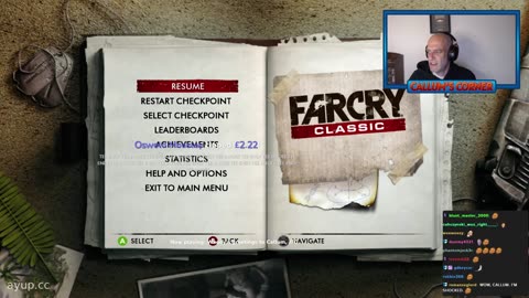 ayupcc - Callum's Corner - 01/03/25 - Fantastic Far Cry