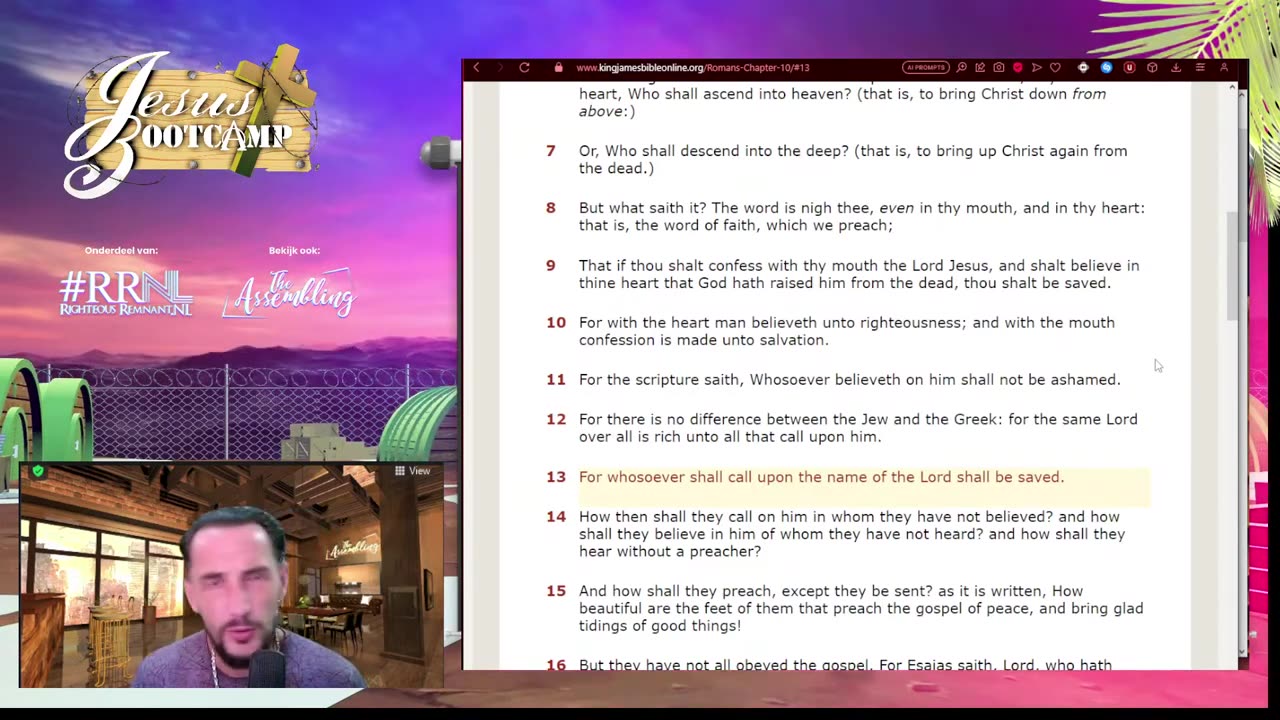 Live stream 02 | OSAS | gered door geloof | goede daden | Bijbel lezen!