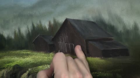 Paint with Kevin Hill - Farmland Scene