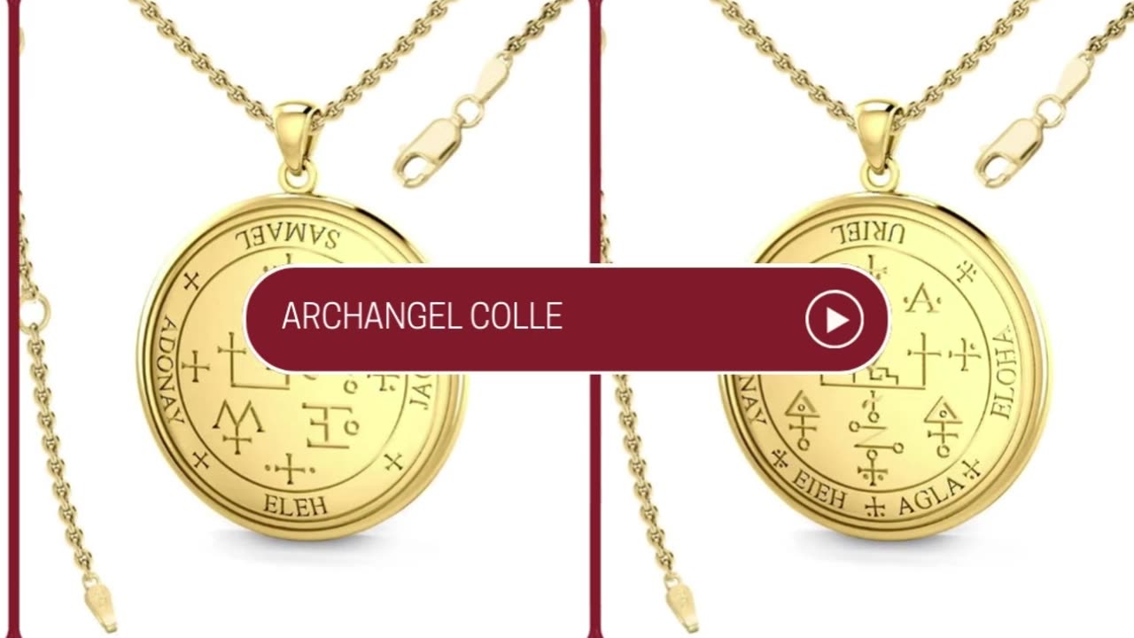 Archangels Gold Jewelry by Peter Stone – Divine Protection & Strength