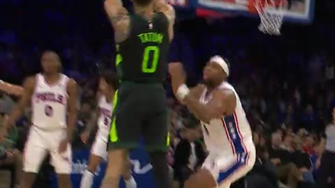 NBA - JT's handle. JT's triple. LIKE THAT. 🔋