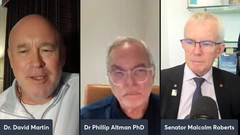 Dr David Martin Senator Malcolm Roberts Australia Big pharma Scam and Covid Cover-up