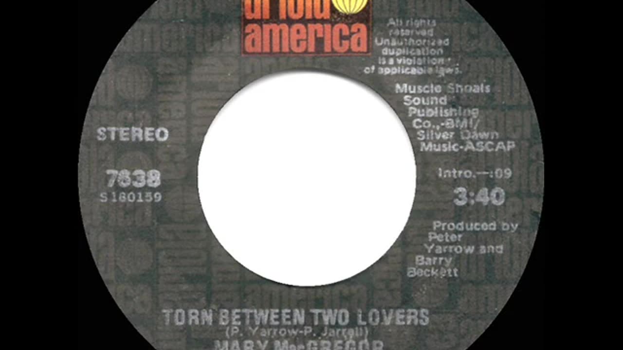 Mary MacGregor - Torn Between Two Lovers