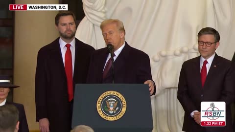 Donald Trump‘s full speech outside of the US Capitol - 1.20.2025