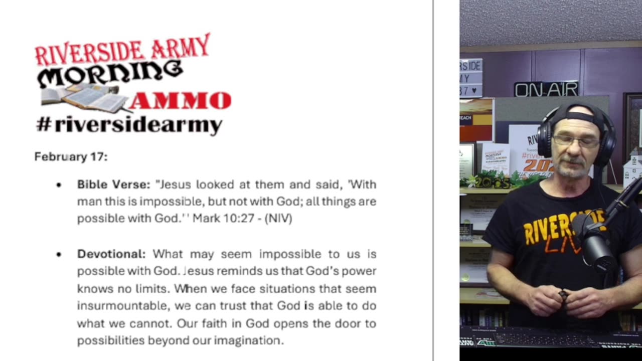 Riverside Morning Ammo Daily Devotional 2.17.25