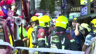 Bangkok hotel fire kills three foreigners on famous tourist street