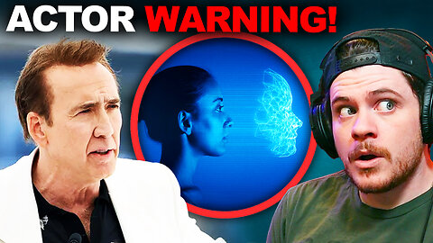 Hollywood’s SCARY Plans With A.I. | Nicolas Cage Warns Actors