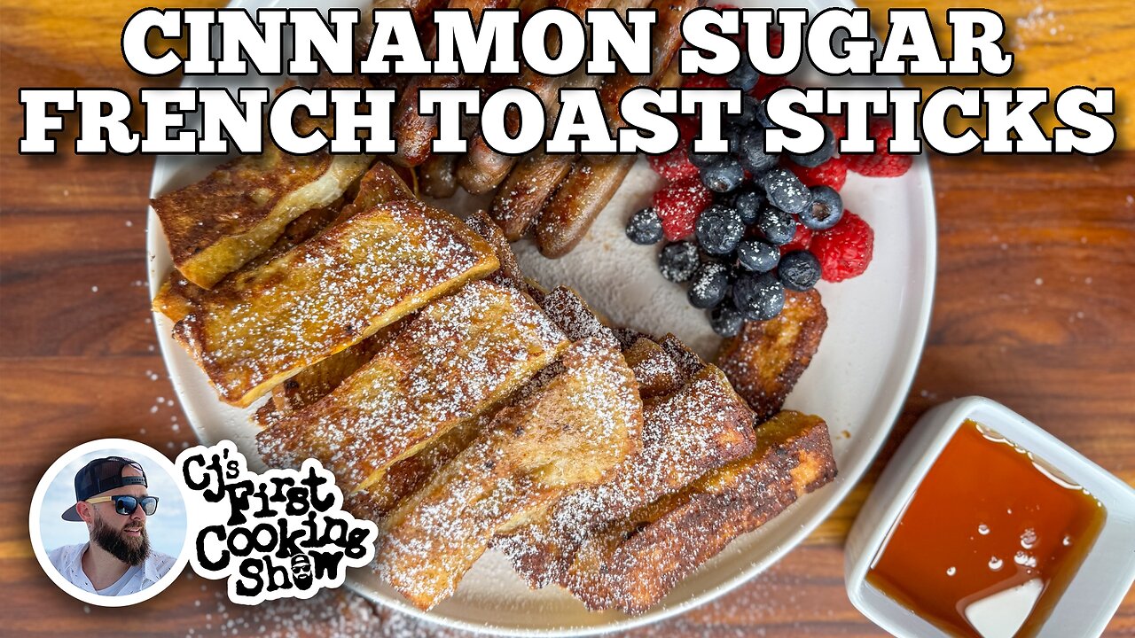 Cinnamon French Toast Sticks | Blackstone Griddles