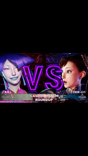 Kuya Kalbo SF6 Casual Match Roundup. Chun Li 4 star Diamond Rank [Hori Fight Stick]