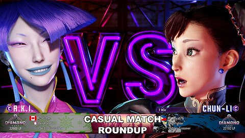 Kuya Kalbo SF6 Casual Match Roundup. Chun Li 4 star Diamond Rank [Hori Fight Stick]