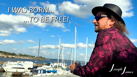 I WAS BORN TO BE FREE | JOSEPH JAMES | Official Lyric Video
