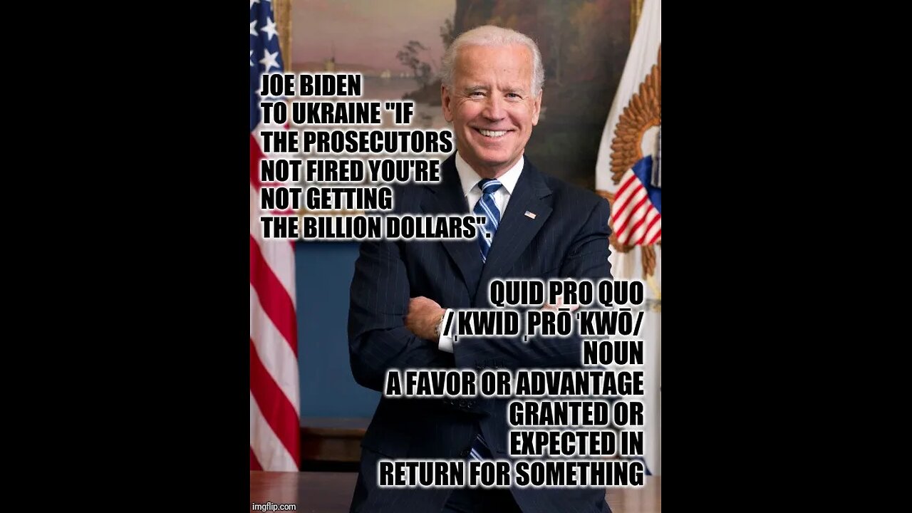 USAID: Biden threatened to withhold a $1 billion USAID loan guarantee unless Ukraine fired the prosecutor investigating his son's company.