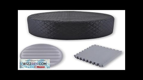 Insulated Cover Set for Round Inflatable Hot Tubs CEC Set for 82-inch Review