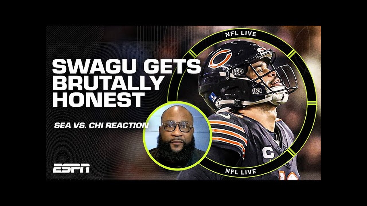 'A TRAGEDY TO WATCH' - Marcus Spears on Seahawks vs. Bears | NFL Live