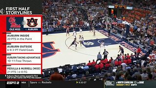 #1 Auburn vs Ole Miss Basketball / FULL GAME Highlights