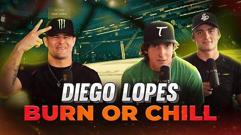 Diego Lopes 1st English Interview!! Diego Lopes Talks UFC Noche on Burn or Chill!