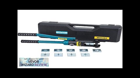 VEVOR Hydraulic Wire Crimper (240mm²) Review