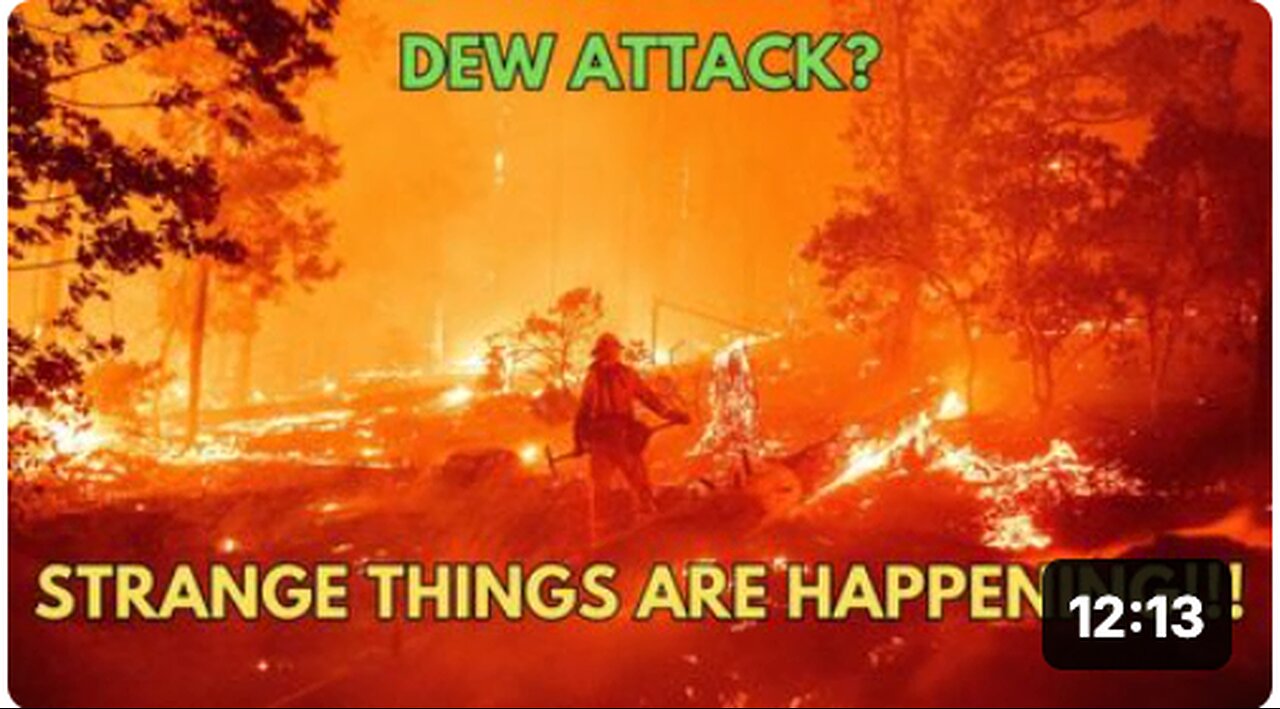 CALIFORNIA WILDFIRES ARE STRANGE!!!!!