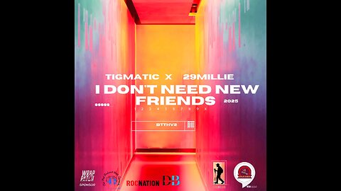 I Don't Need New Friends by Tigmatic X 29MILLIE