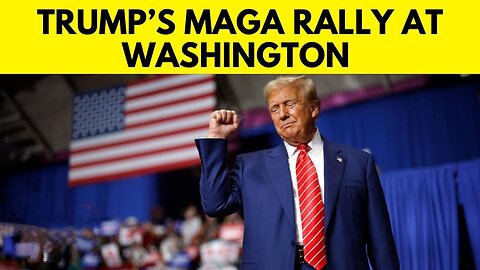 🇺🇸 Trump to Address Rally in Washington Soon | What to Expect